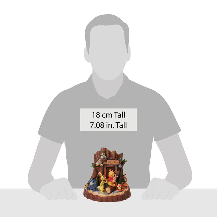 Enesco Pooh Carved By Heart