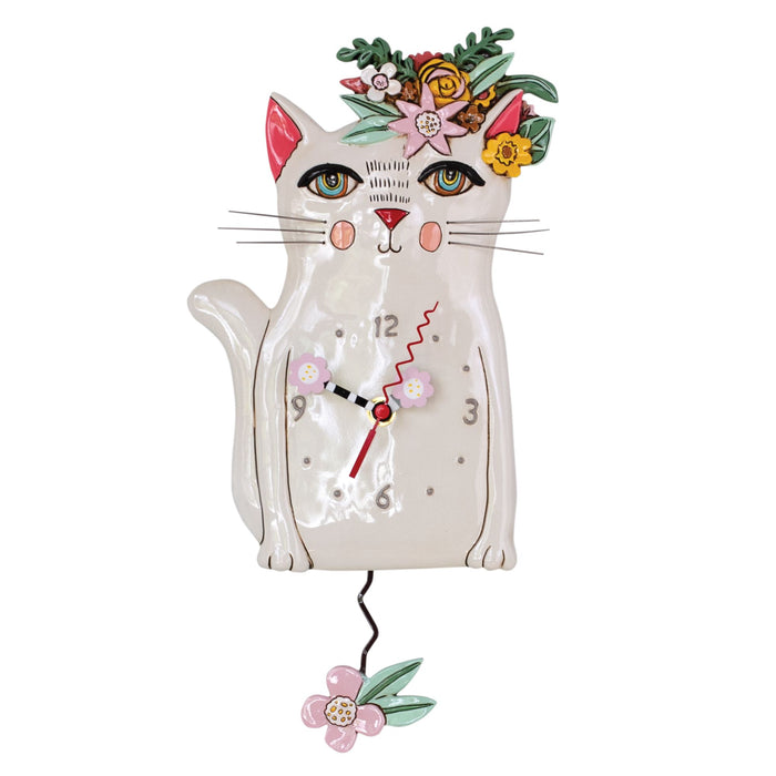 Enesco Pretty Kitty Clock