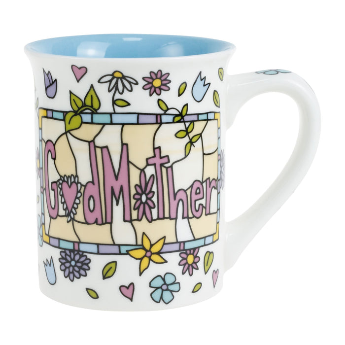 Enesco Promoted to God Mother Mug
