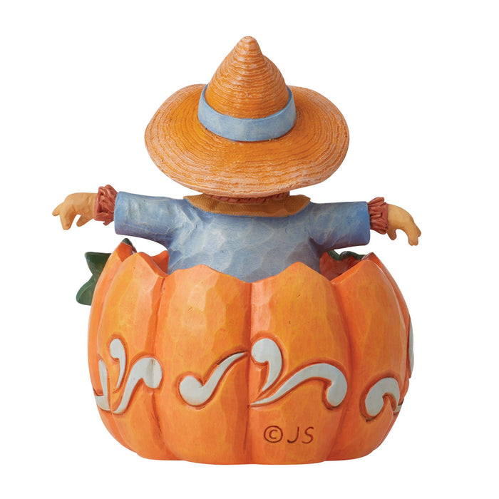 Enesco Pumpkin And Scarecrow Fig