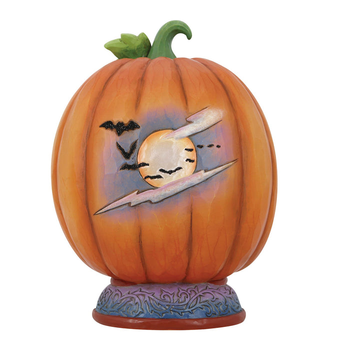 Enesco Pumpkin Diorama LED Figurine