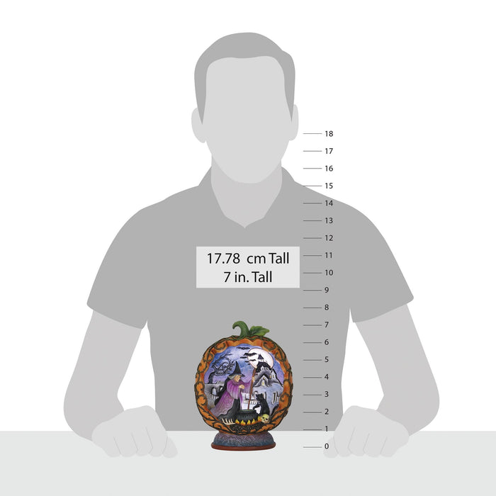 Enesco Pumpkin Diorama LED Figurine