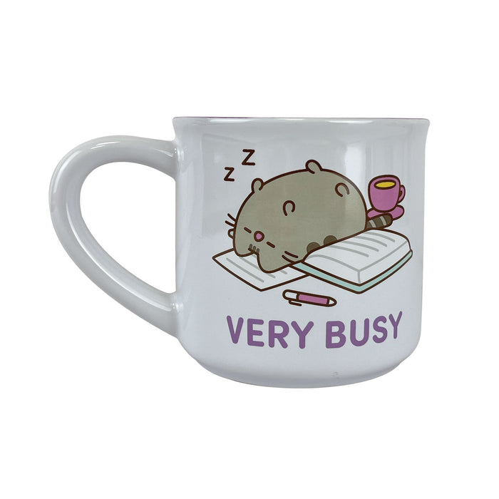 Enesco Pusheen Very Busy 18oz