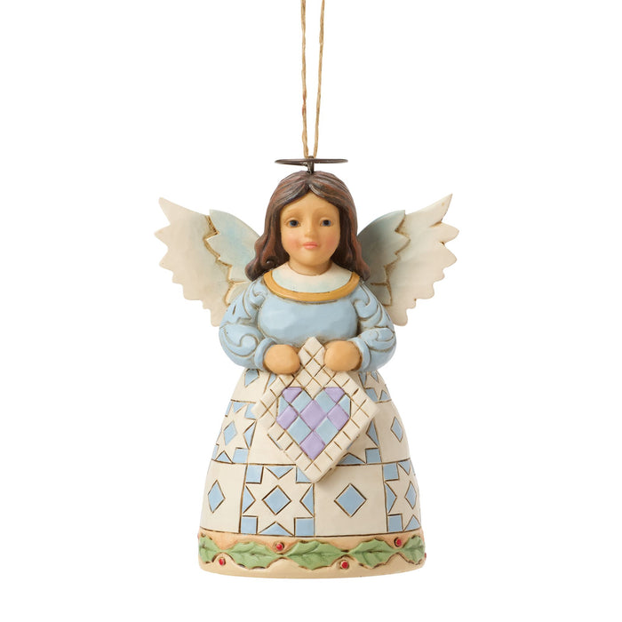 Enesco Quilt Angel Ornament