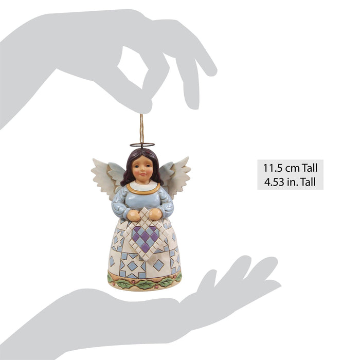 Enesco Quilt Angel Ornament