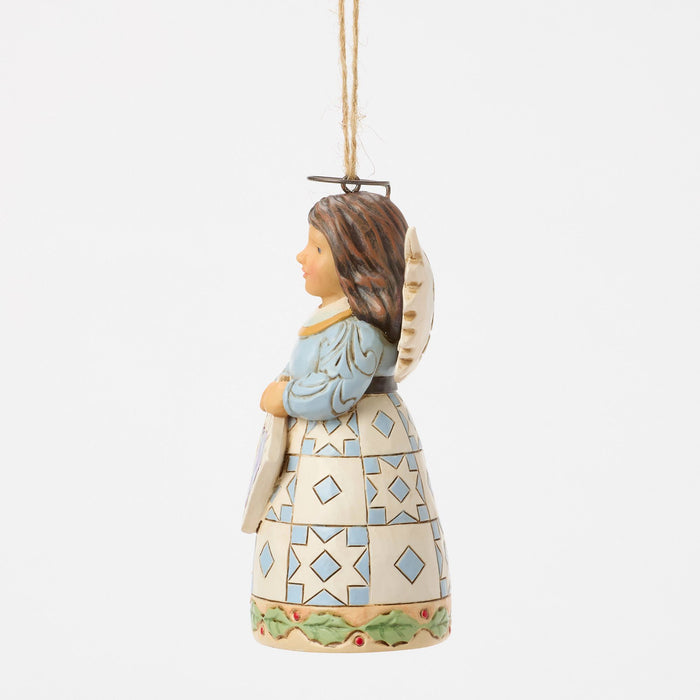 Enesco Quilt Angel Ornament