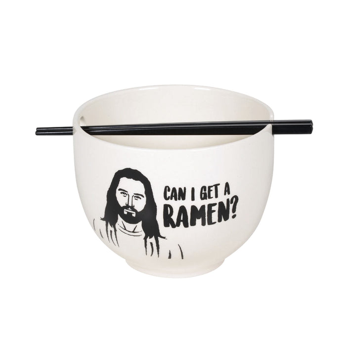 Enesco RAMEN JESUS BOWL W CHOPSTICKS