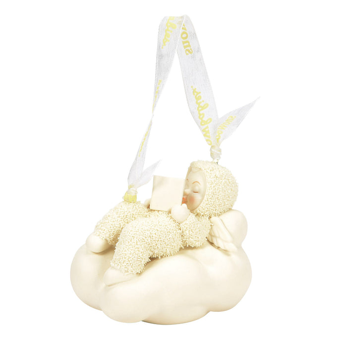 Enesco Reading in the Clouds ornament