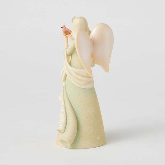 Enesco Red Cardinal Angel Figurine
