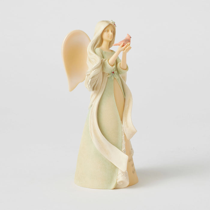 Enesco Red Cardinal Angel Figurine