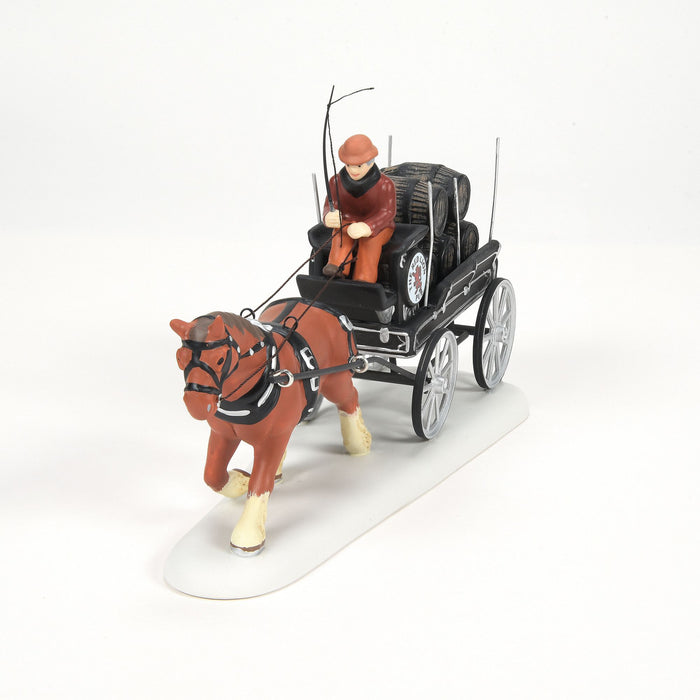 Enesco Red Lion Pub Beer Wagon