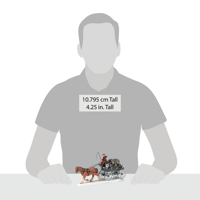 Enesco Red Lion Pub Beer Wagon