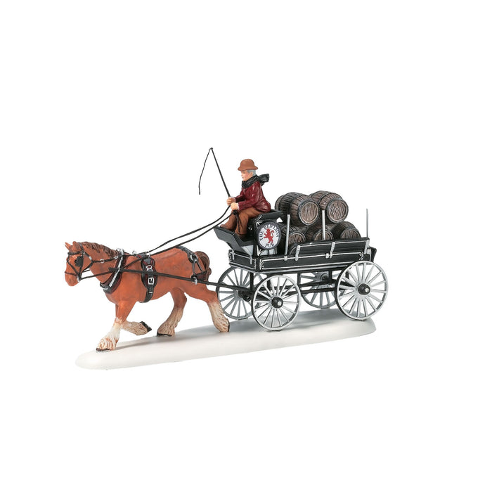 Enesco Red Lion Pub Beer Wagon