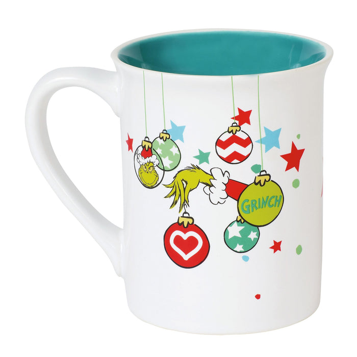Enesco Resting Grinch Face Mug