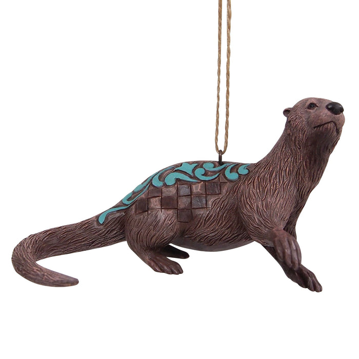 Enesco River Otter Hanging Ornament