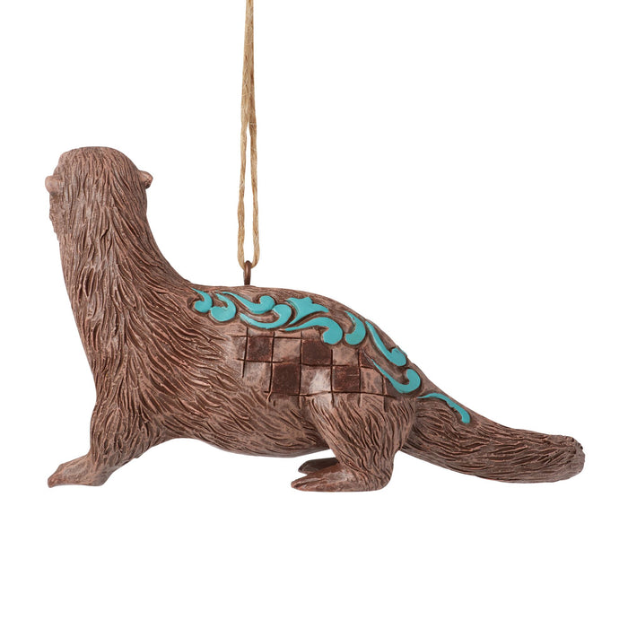 Enesco River Otter Hanging Ornament