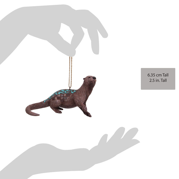 Enesco River Otter Hanging Ornament