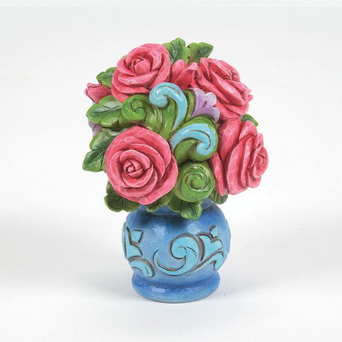 Enesco Rose Bouquet Mini Figurine