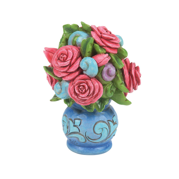 Enesco Rose Bouquet Mini Figurine