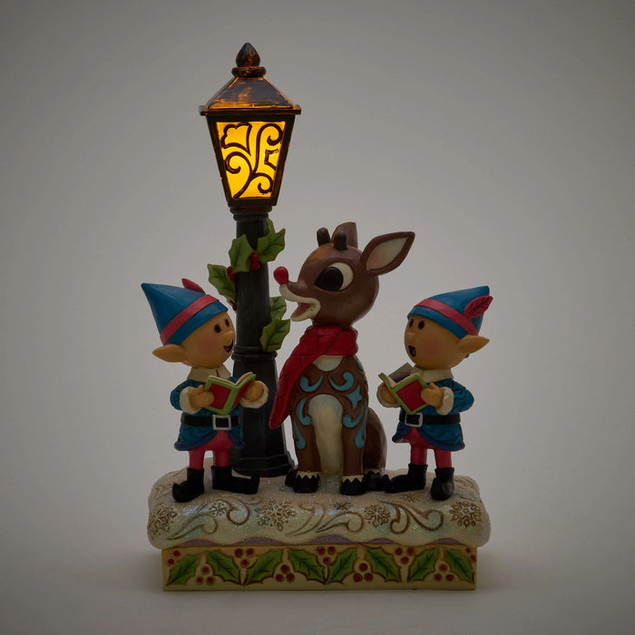 Enesco Rudolph And Elves Caroling