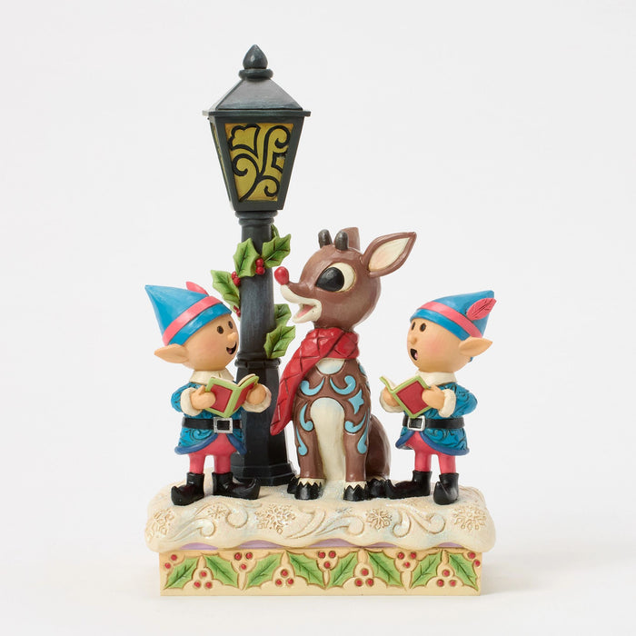 Enesco Rudolph And Elves Caroling