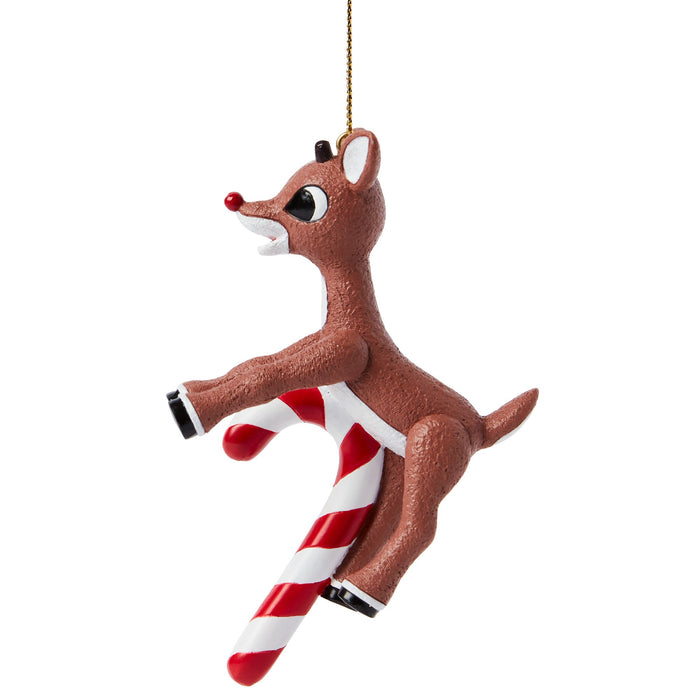 Enesco Rudolph Candy Cane Ornament