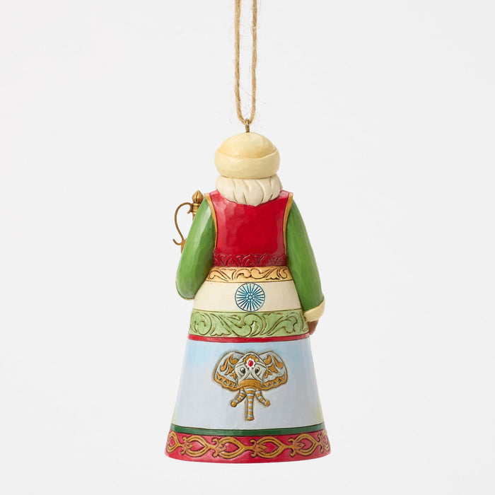 Enesco Santa Around World India Orn