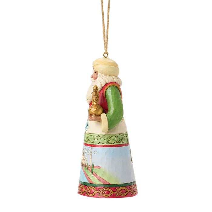 Enesco Santa Around World India Orn