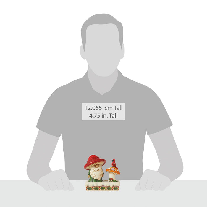 Enesco Santa By Mushroom And Bird