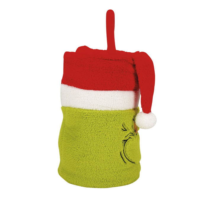 Enesco Santa Grinch SnowThrow