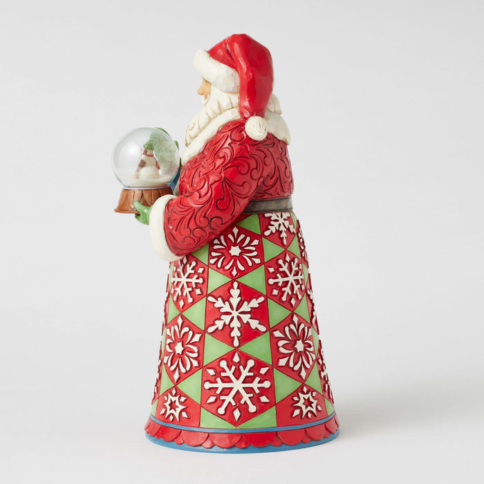Enesco Santa Holding Mini Globe Fig