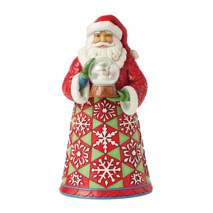 Enesco Santa Holding Mini Globe Fig