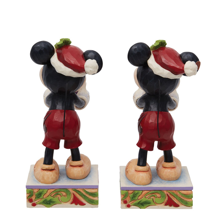 Enesco Santa Mickey With Gift