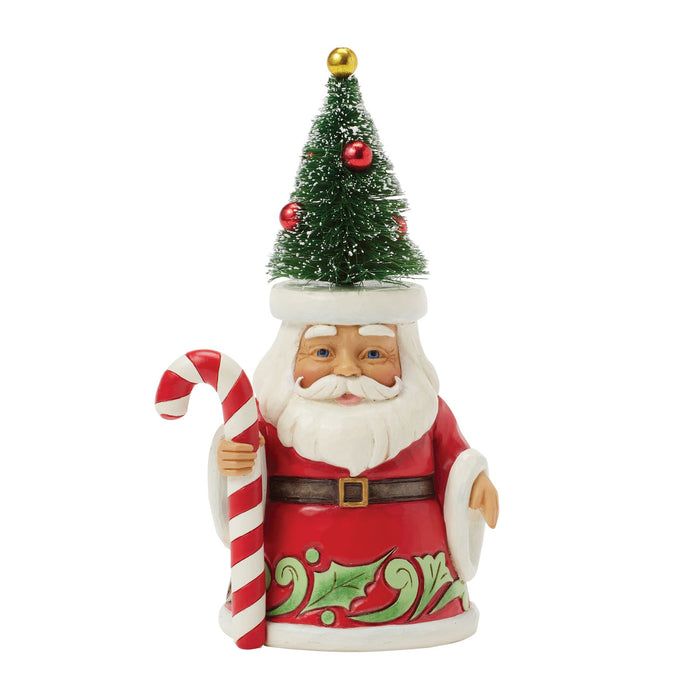 Enesco Santa Sisal Tree Hat Pint Size