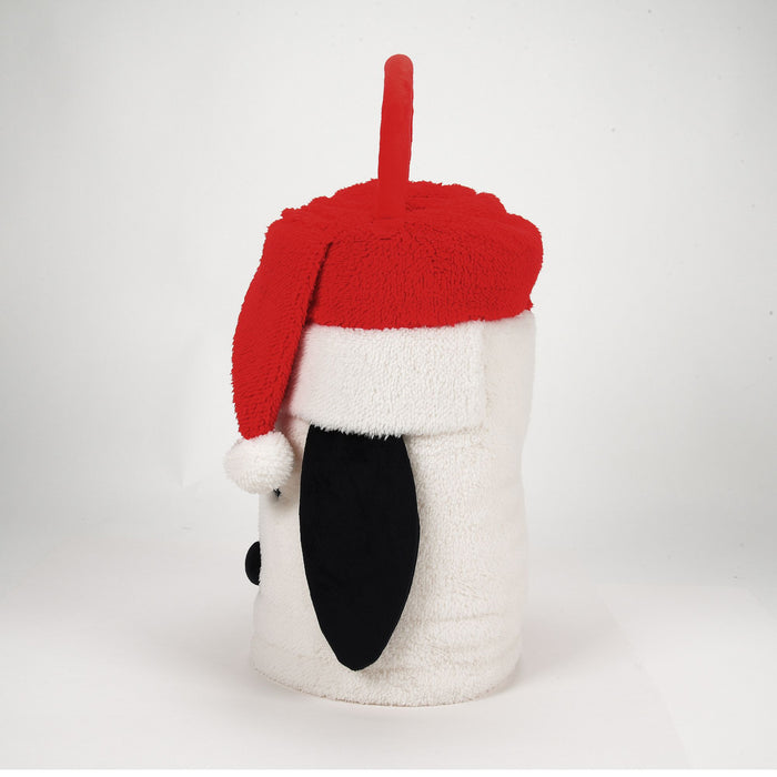 Enesco Santa Snoopy SnowThrow