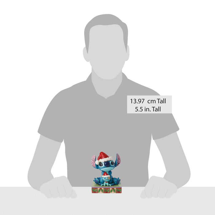 Enesco Santa Stitch With Scrump