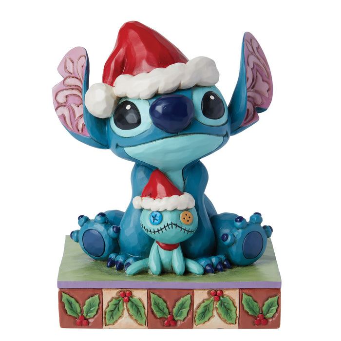 Enesco Santa Stitch with Scrump