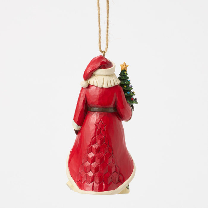 Enesco Santa Vintage Christmas Orn