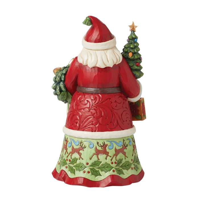 Enesco Santa With Gifts Bags Figurine