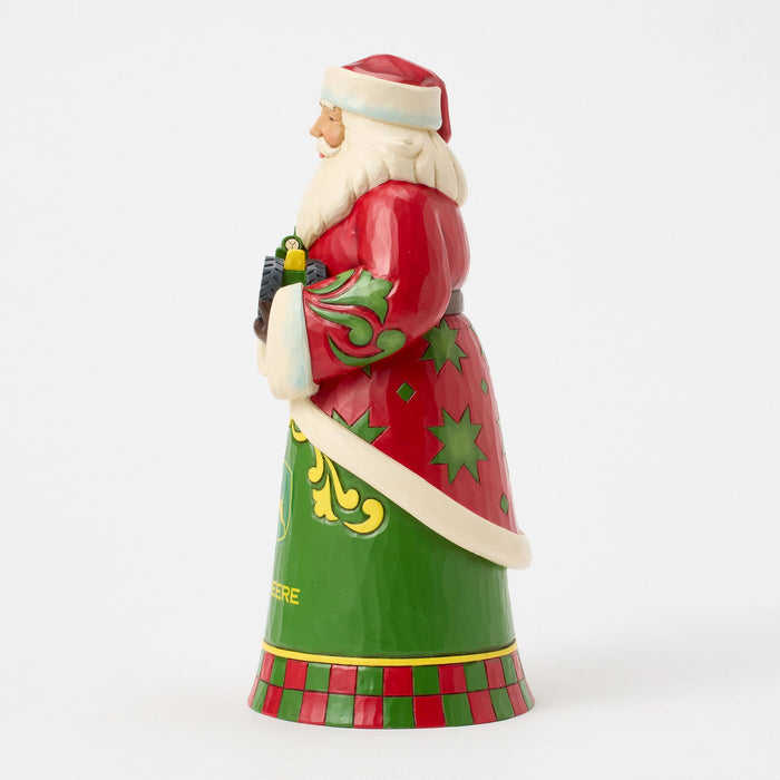 Enesco Santa With John Deere Tractor