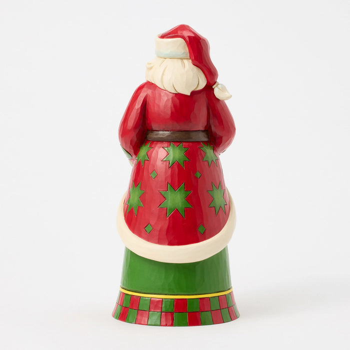 Enesco Santa With John Deere Tractor