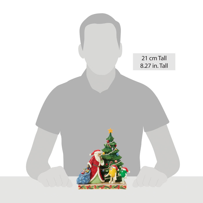 Enesco Santa With M&M'S Characters