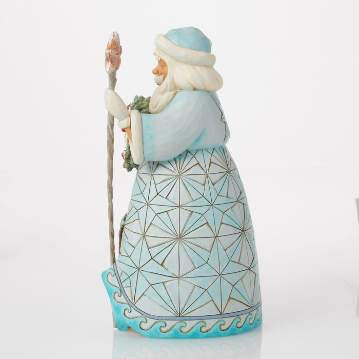 Enesco Santa With Sand Dollar Fig