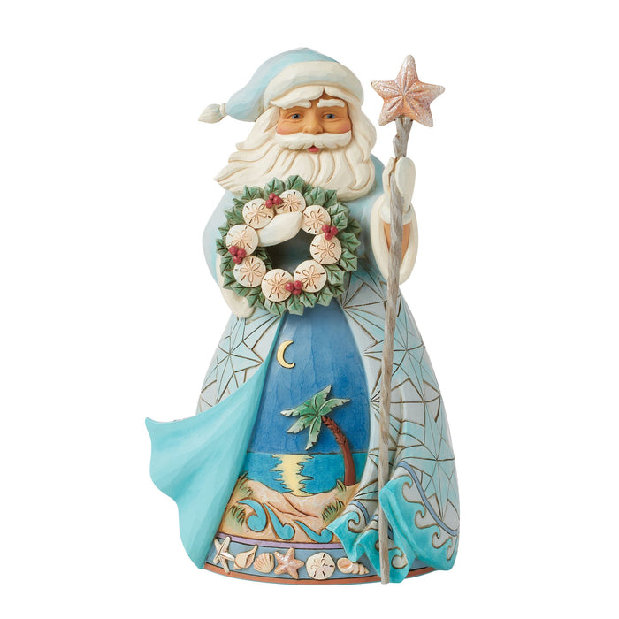 Enesco Santa with Sand Dollar Fig