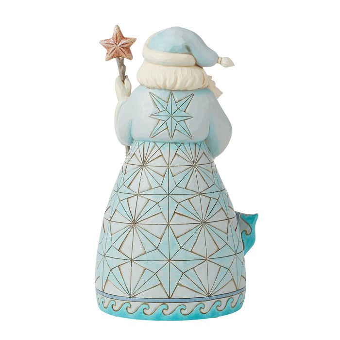 Enesco Santa With Sand Dollar Fig