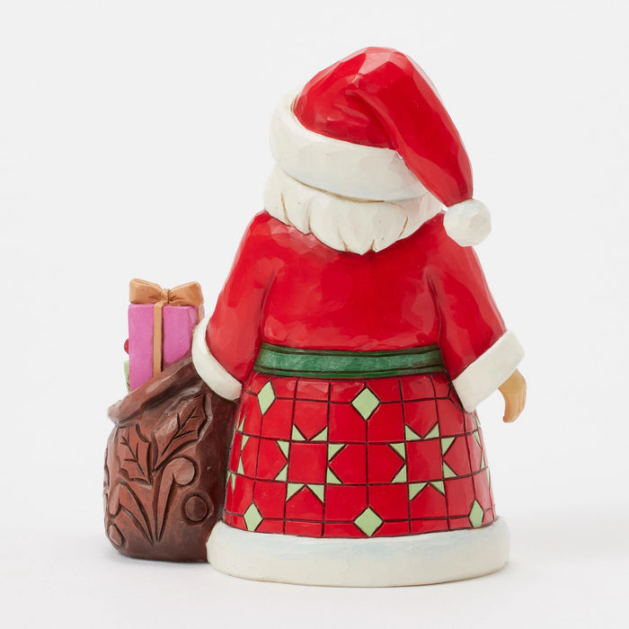 Enesco Santa With Toy Bag Pint Fig