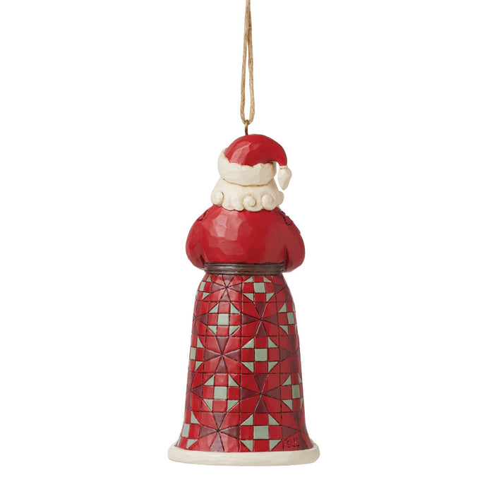 Enesco Santa With Tree In Skirt Orn