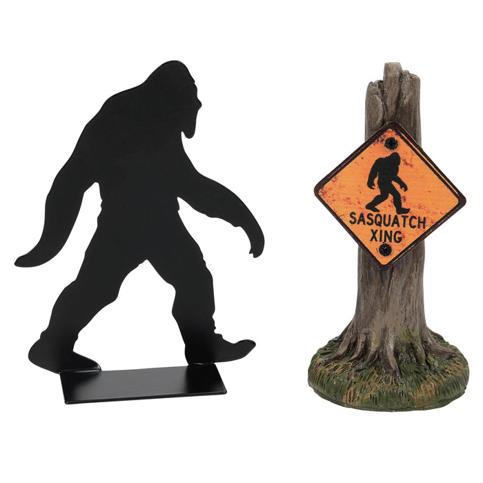 Enesco Sasquatch Silhouette set