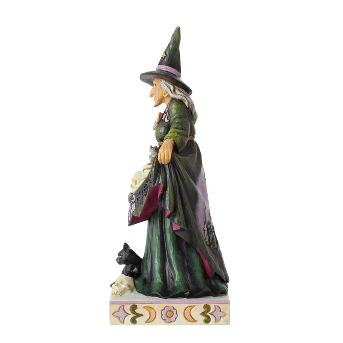Enesco Scary Witch Skulls Skirt Fig