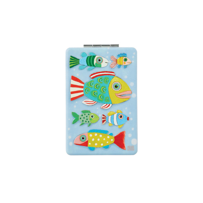 Enesco School of Fish Compact Mirror